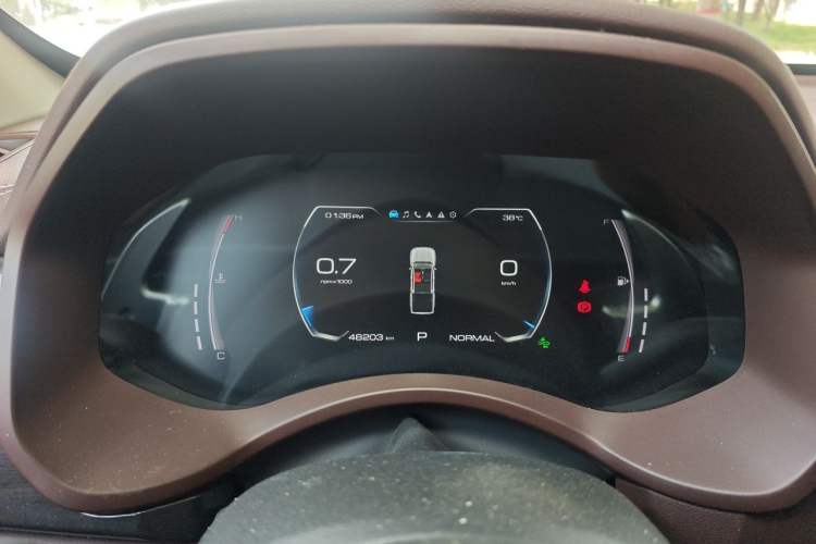 Used Great Wall Poer 2021 2.0T Global Version Automatic Diesel 4x4 Prestige Standard Cab GW4D20M Instrument Cluster