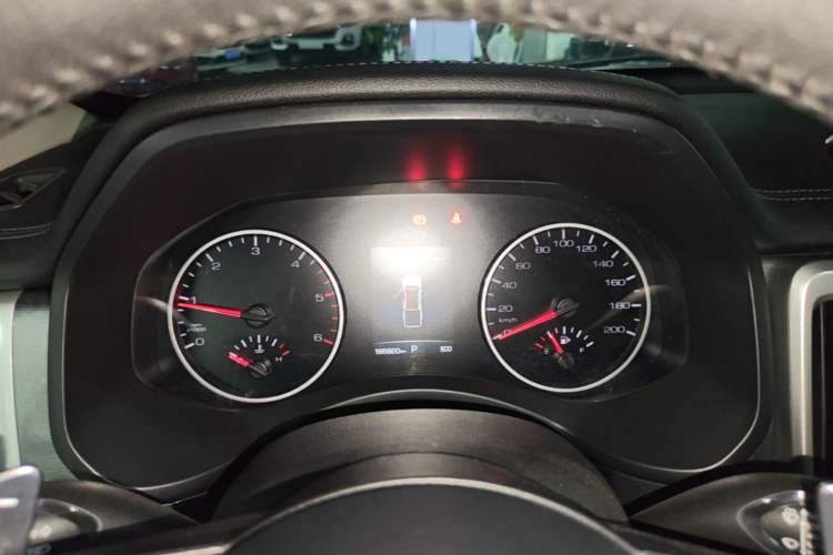 Used Great Wall Poer 2021 2.0T Global Version Automatic Diesel 4x4 Comfort Class Standard Box Trailer Edition GW4D20M Instrument Cluster