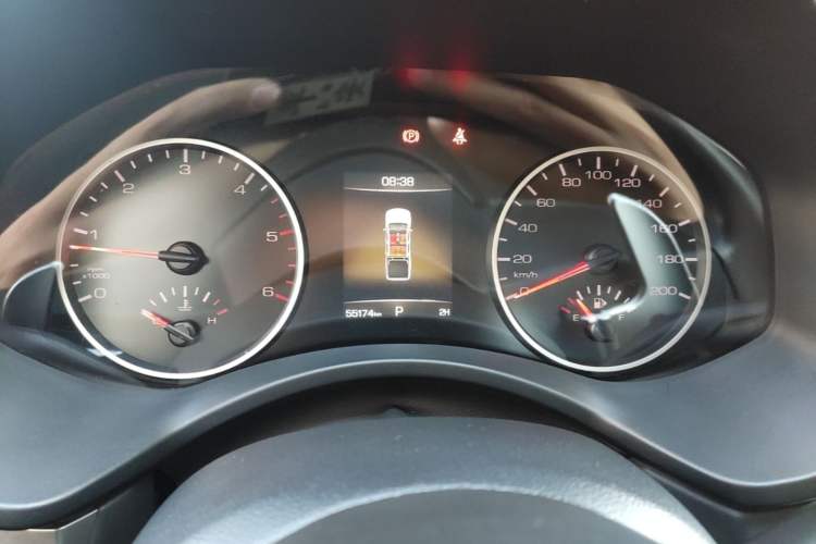 Used Great Wall Poer 2021 2.0T Commercial Version Automatic Diesel 4x4 Elite Long-Box GW4D20M Instrument Cluster