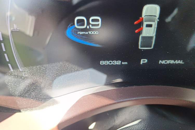 Used Great Wall Poer 2021 2.0T Global Version Automatic Diesel 4x4 Prestige Standard Cab GW4D20M Odometer Close Up