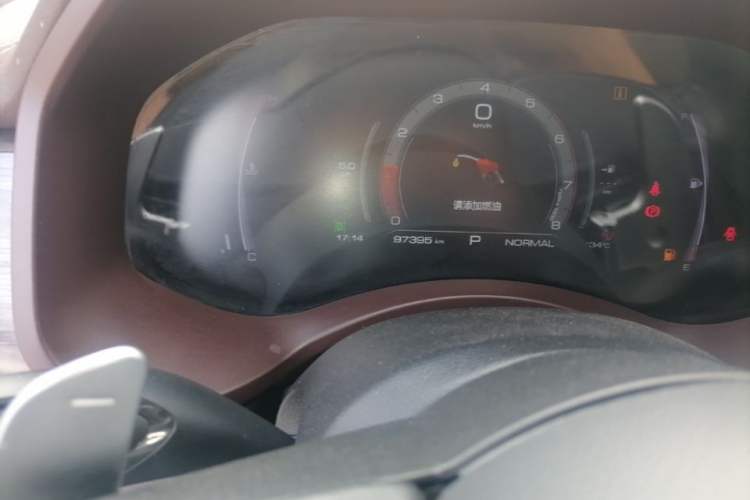 Used Great Wall Poer 2021 2.0T Global Version Automatic Gasoline 4x4 Prestige Standard Cab GW4C20B Odometer Close Up