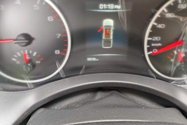 Used Great Wall Poer 2021 2.0T Commercial Version Manual Transmission Gasoline Two-Wheel Drive Elite Trim with Long Bed – GW4C20B Odometer Close Up