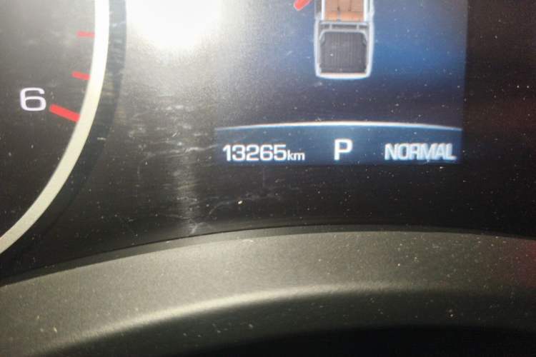 Used Great Wall Poer 2021 2.0T Commercial Version Automatic Diesel Two-Wheel Drive Elite Trim with Long Bed – GW4D20M Odometer Close Up