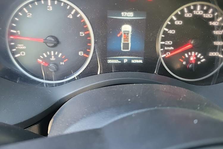 Used Great Wall Poer 2021 2.0T Global Version Automatic Diesel 4x4 Comfort Trim Standard Box GW4D20M Odometer Close Up