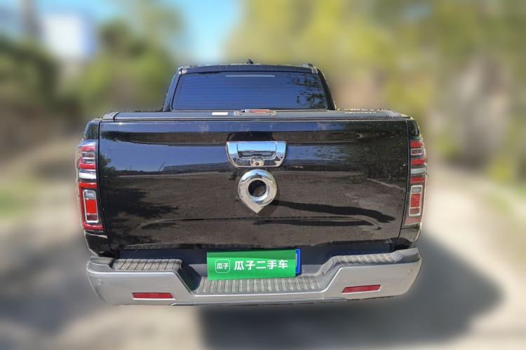 Used Great Wall Poer 2021 2.0T Global Version Automatic Diesel 4x4 Prestige Standard Cab GW4D20M Rear