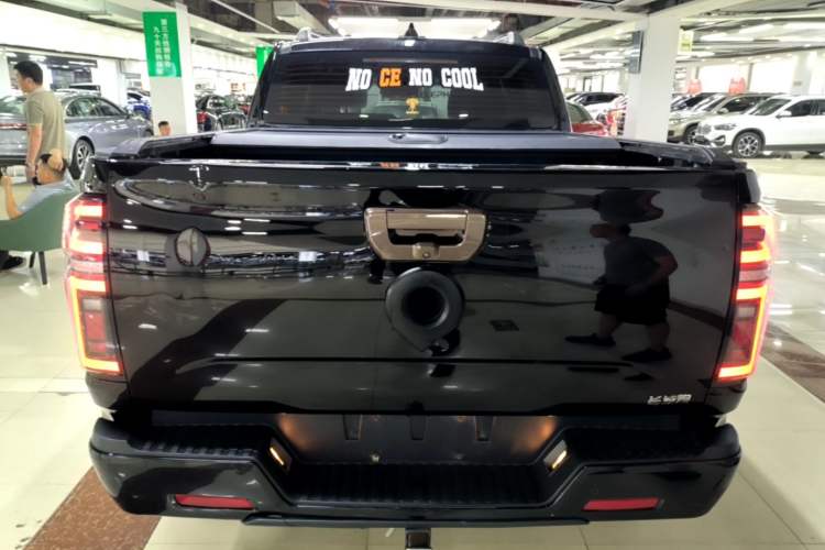Used Great Wall Poer 2021 2.0T Global Version Automatic Diesel 4x4 Comfort Trim Standard Box GW4D20M Rear