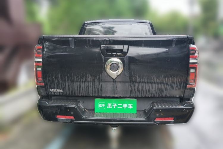 Used Great Wall Poer 2021 2.0T Global Version Automatic Diesel 4x4 Comfort Class Standard Box Trailer Edition GW4D20M Rear