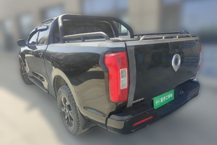 Used Great Wall Poer 2021 2.0T Commercial Version Automatic Diesel Two-Wheel Drive Navigation Type Long Bed – GW4D20M Rear Left 45 Deg