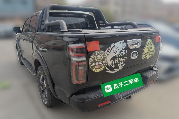 Used Great Wall Poer 2021 2.0T Global Version Automatic Diesel 4x4 Comfort Class Standard Box Trailer Edition GW4D20M Rear Left 45 Deg