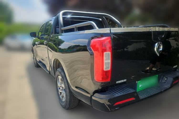 Used Great Wall Poer 2021 2.0T Commercial Version Automatic Diesel Two-Wheel Drive Elite Trim with Long Bed – GW4D20M Rear Left 45 Deg