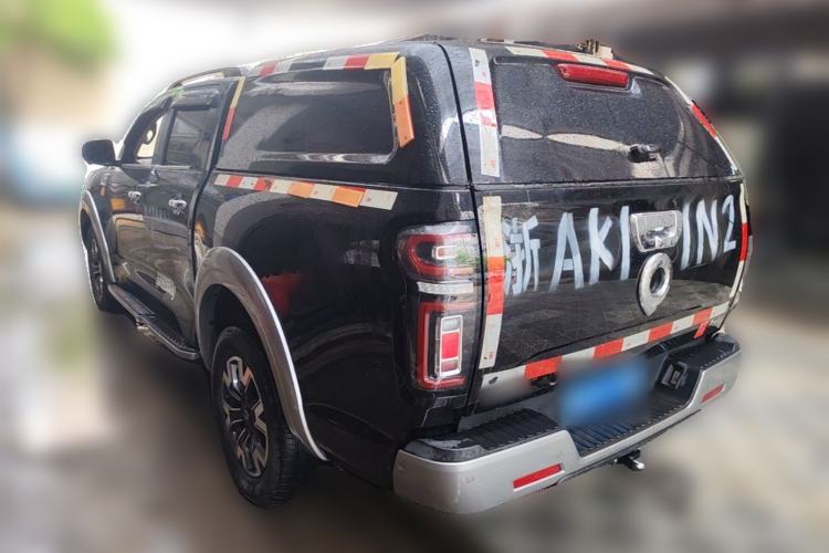 Used Great Wall Poer 2021 2.0T Global Version Automatic Gasoline 4x4 Prestige Standard Cab GW4C20B Rear Left 45 Deg