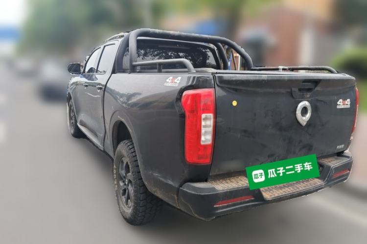 Used Great Wall Poer 2021 2.0T Commercial Version Automatic Diesel Two-Wheel Drive Elite Trim with Long Bed – GW4D20M Rear Left 45 Deg