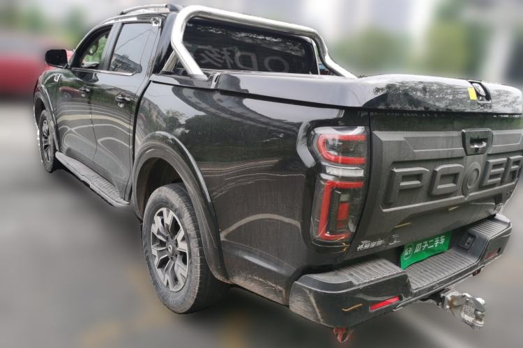 Used Great Wall Poer 2021 2.0T Global Version Passenger Automatic Diesel Two-Wheel Drive Comfort Trim Standard Cab GW4D20M Rear Left 45 Deg