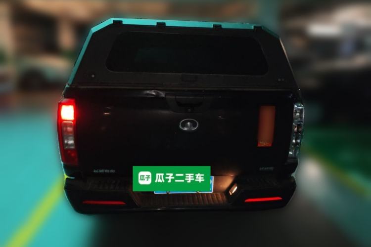 Used Great Wall Poer 2021 2.0T Commercial Version Automatic Diesel 4x4 Navigation-Ready Long-Box GW4D20M Rear