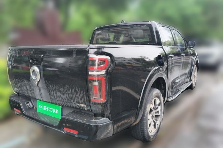 Used Great Wall Poer 2021 2.0T Global Version Automatic Diesel 4x4 Comfort Class Standard Box Trailer Edition GW4D20M Rear Right 45 Deg