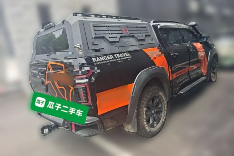 Used Great Wall Poer 2021 2.0T Off-Road Version Automatic Diesel 4x4 Mount Everest Edition GW4D20M Rear Right 45 Deg
