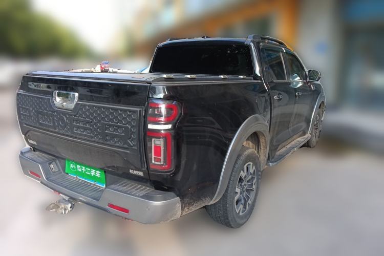 Used Great Wall Poer 2021 2.0T Global Version Automatic Diesel 4x4 Prestige Standard Cab GW4D20M Rear Right 45 Deg