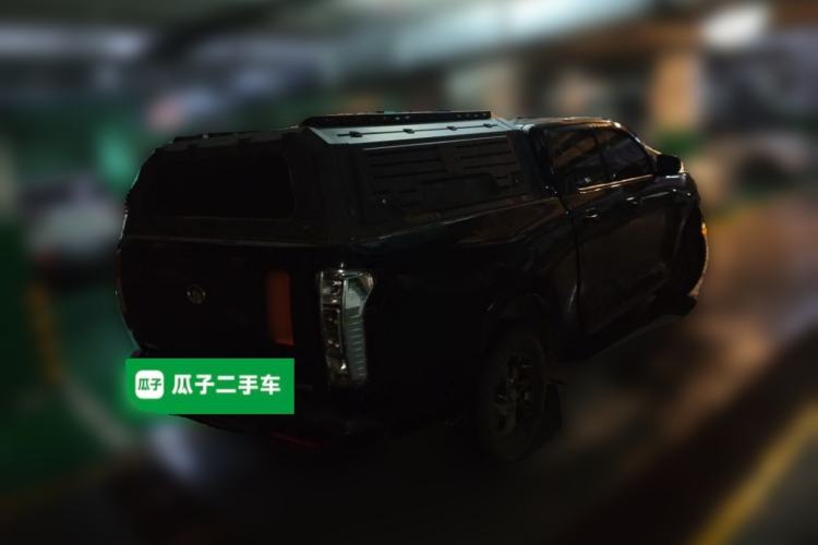 Used Great Wall Poer 2021 2.0T Commercial Version Automatic Diesel 4x4 Navigation-Ready Long-Box GW4D20M Rear Right 45 Deg