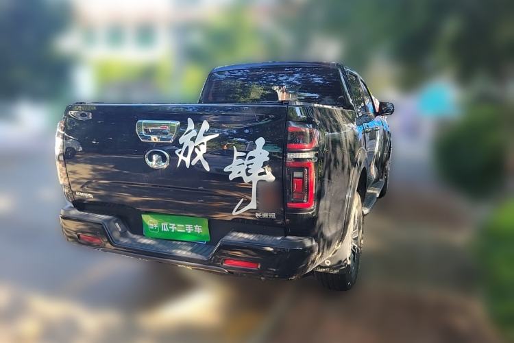 Used Great Wall Poer 2021 2.0T Global Version Automatic Diesel 4x4 Comfort Trim Standard Box GW4D20M Rear Right 45 Deg