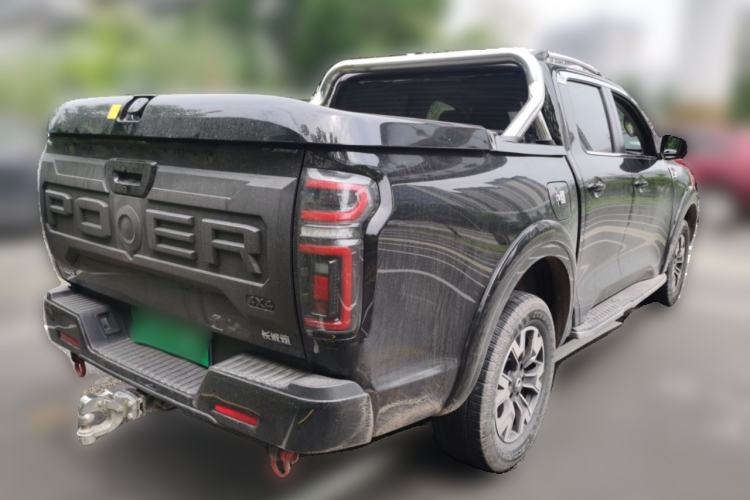Used Great Wall Poer 2021 2.0T Global Version Passenger Automatic Diesel Two-Wheel Drive Comfort Trim Standard Cab GW4D20M Rear Right 45 Deg