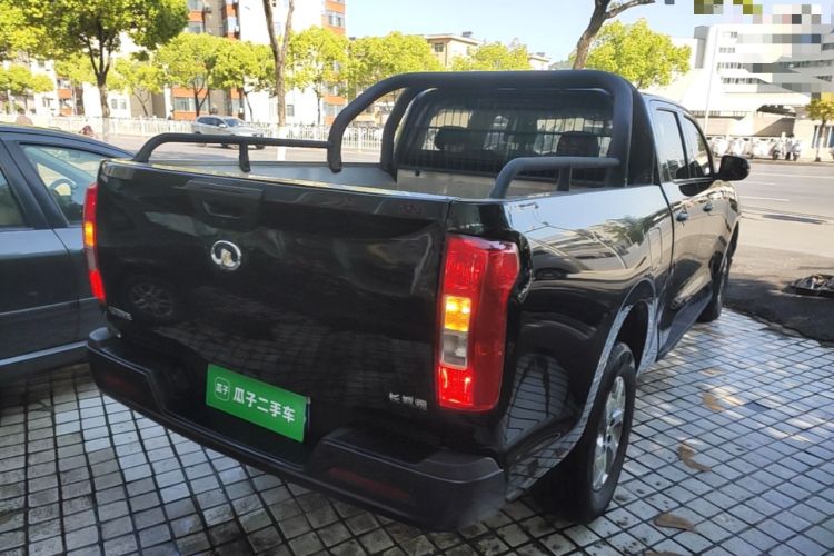 Used Great Wall Poer 2021 2.0T Commercial Version Automatic Diesel 4x4 Elite Long-Box GW4D20M Rear Right 45 Deg