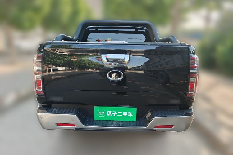 Used Great Wall Poer 2021 2.0T Global Version Automatic Diesel 4x4 Prestige Standard Cab GW4D20M Rear
