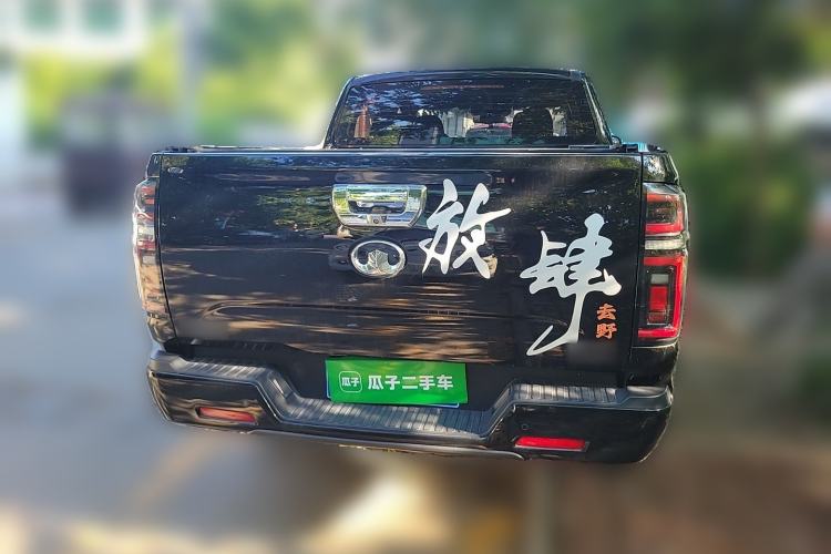 Used Great Wall Poer 2021 2.0T Global Version Automatic Diesel 4x4 Comfort Trim Standard Box GW4D20M Rear