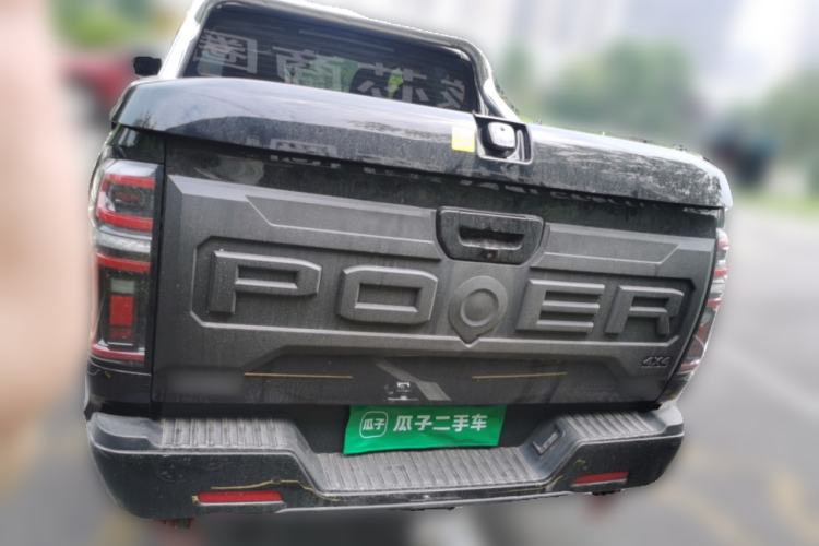 Used Great Wall Poer 2021 2.0T Global Version Passenger Automatic Diesel Two-Wheel Drive Comfort Trim Standard Cab GW4D20M Rear