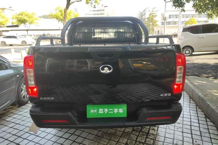 Used Great Wall Poer 2021 2.0T Commercial Version Automatic Diesel 4x4 Elite Long-Box GW4D20M Rear