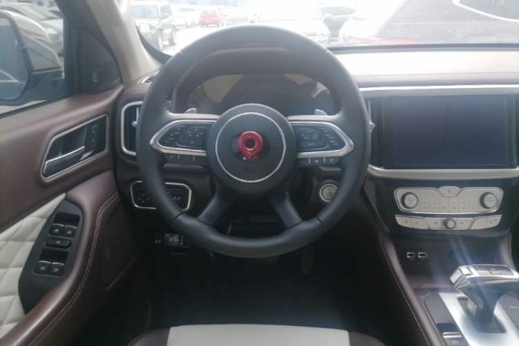 Used Great Wall Poer 2021 2.0T Global Version Automatic Gasoline 4x4 Prestige Standard Cab GW4C20B Steering Wheel