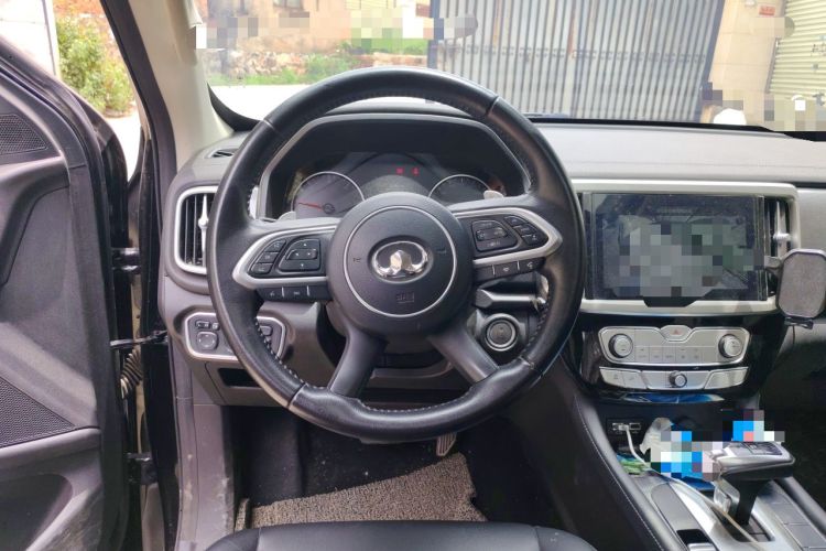 Used Great Wall Poer 2021 2.0T Global Version Passenger Automatic Diesel Two-Wheel Drive Comfort Trim Standard Cab GW4D20M Steering Wheel