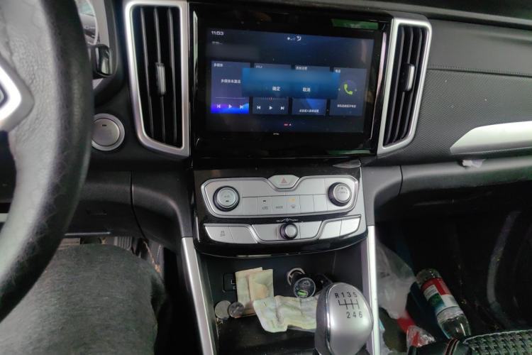 Used Great Wall Poer 2021 2.0T Commercial Version Manual Diesel Two-Wheel Drive Elite Long-Box GW4D20M Audio And AC Panel