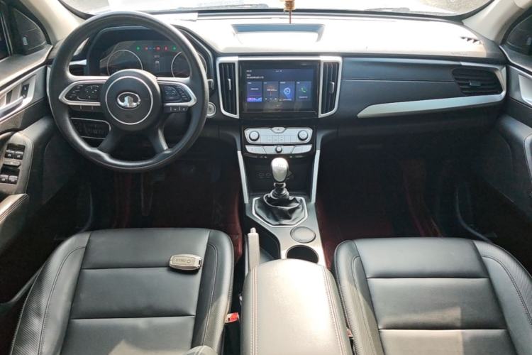 Used Great Wall Poer 2021 2.0T Commercial Version Manual Diesel Two-Wheel Drive Elite Long-Box GW4D20M Center Console