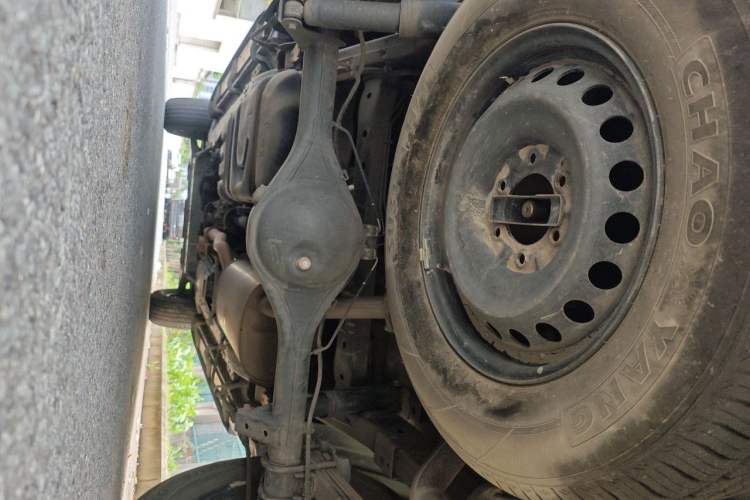 Used Great Wall Poer 2021 2.0T Commercial Version Manual Diesel Two-Wheel Drive Long-Box GW4D20M Chassis Rear