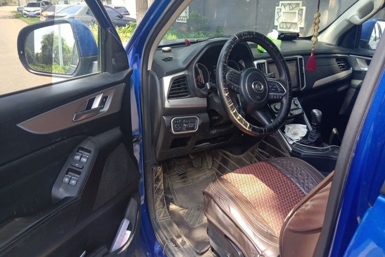 Used Great Wall Poer 2021 2.0T Commercial Version Manual Diesel Two-Wheel Drive Elite Long-Box GW4D20M Driver Seat