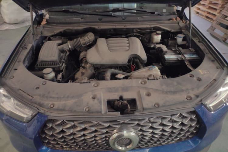 Used Great Wall Poer 2021 2.0T Commercial Version Automatic Diesel Two-Wheel Drive Elite Trim with Long Bed – GW4D20M Engine Bay