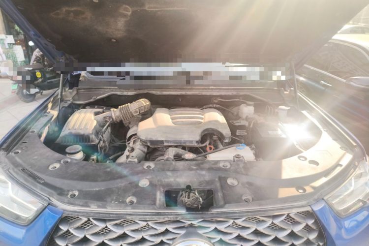 Used Great Wall Poer 2021 2.0T Commercial Version Manual Diesel Two-Wheel Drive Elite Long-Box GW4D20M Engine Bay