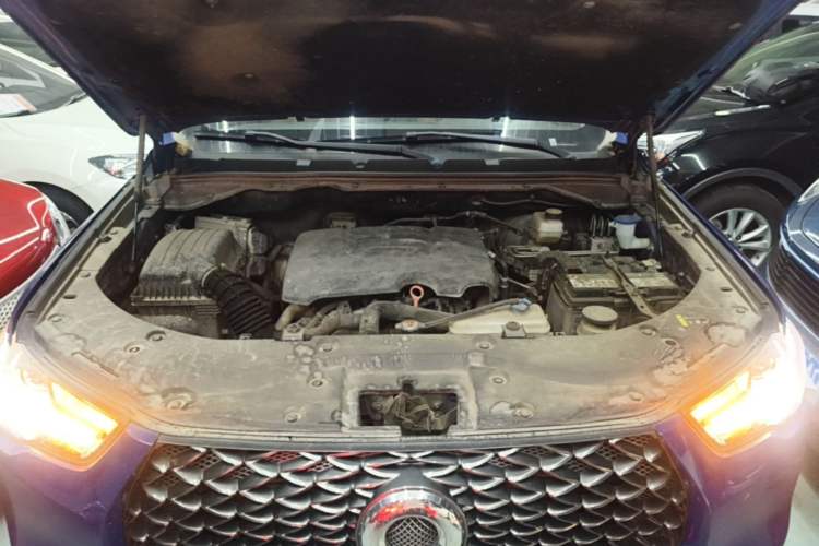 Used Great Wall Poer 2021 2.0T Commercial Version Automatic Gasoline 4x4 Navigation Type Long-Box GW4C20B Engine Bay
