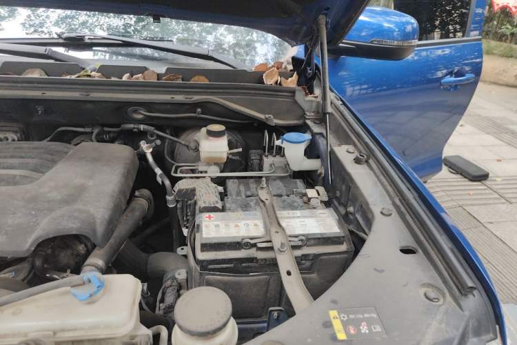 Used Great Wall Poer 2021 2.0T Commercial Version Automatic Gasoline Two-Wheel Drive Elite Trim with Long Bed – GW4C20B Engine Bay Left