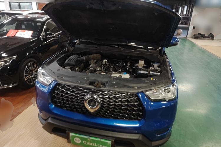 Used Great Wall Poer 2021 2.0T Commercial Version Automatic Diesel Two-Wheel Drive Elite Trim with Long Bed – GW4D20M Engine Bay