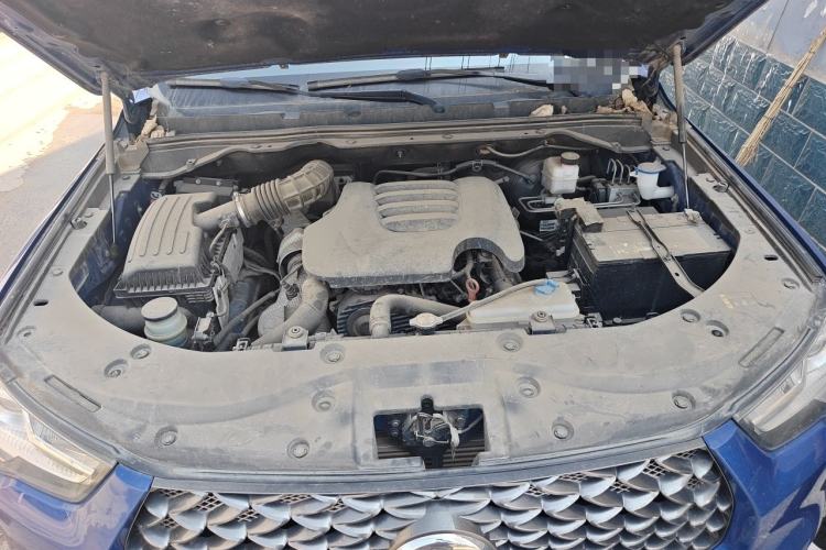 Used Great Wall Poer 2021 2.0T Commercial Version Manual Diesel 4x4 Elite Long-Box GW4D20M Engine Bay