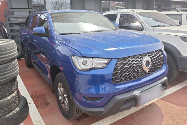 Used Great Wall Poer 2021 2.0T Commercial Version Automatic Diesel Two-Wheel Drive Elite Trim with Long Bed – GW4D20M Exterior 1