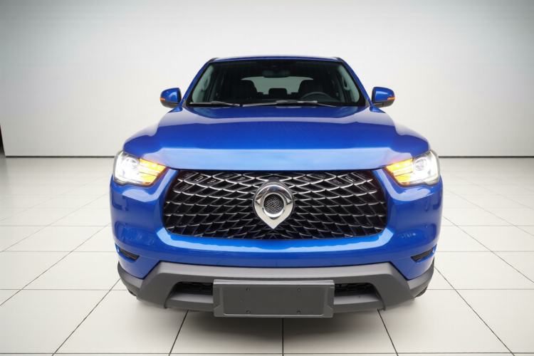 Used Great Wall Poer 2021 2.0T Commercial Version Automatic Diesel 4x4 Elite Long-Box GW4D20M Front