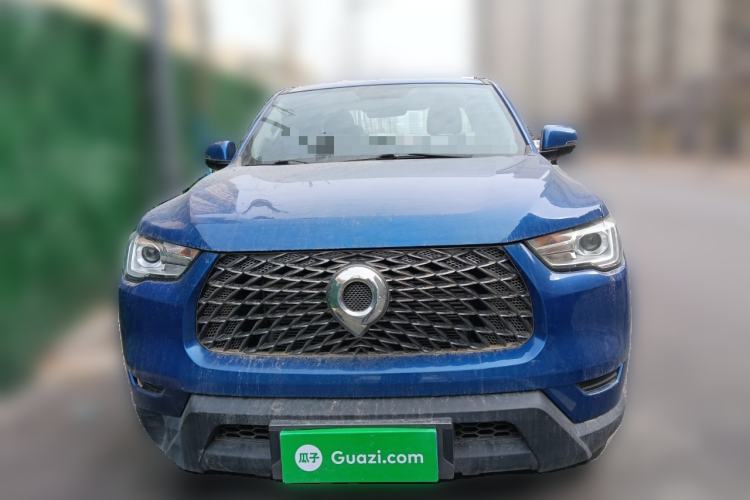Used Great Wall Poer 2021 2.0T Commercial Version Automatic Diesel Two-Wheel Drive Elite Trim with Long Bed – GW4D20M Front