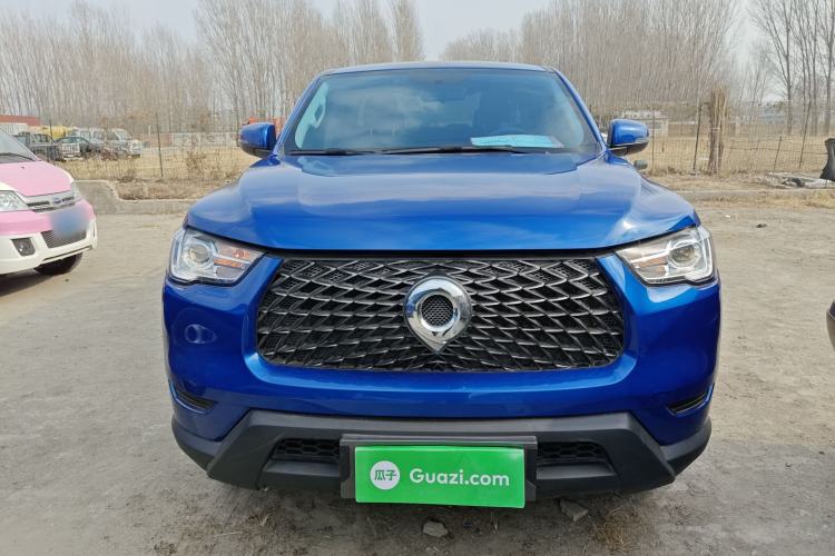 Used Great Wall Poer 2021 2.0T Commercial Version Automatic Diesel 4x4 Elite Long-Box GW4D20M Front