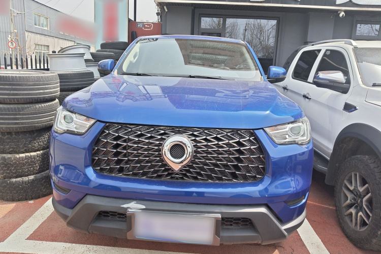 Used Great Wall Poer 2021 2.0T Commercial Version Automatic Diesel Two-Wheel Drive Elite Trim with Long Bed – GW4D20M Front
