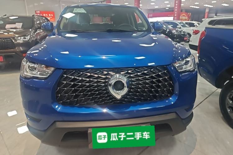 Used Great Wall Poer 2021 2.0T Commercial Version Automatic Diesel Two-Wheel Drive Elite Trim with Long Bed – GW4D20M Front