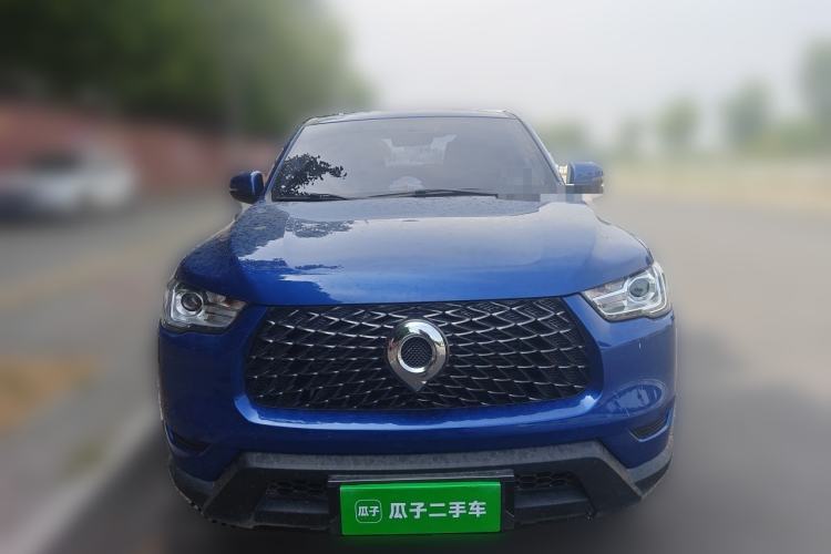 Used Great Wall Poer 2021 2.0T Commercial Version Automatic Diesel Two-Wheel Drive Elite Trim with Long Bed – GW4D20M Front