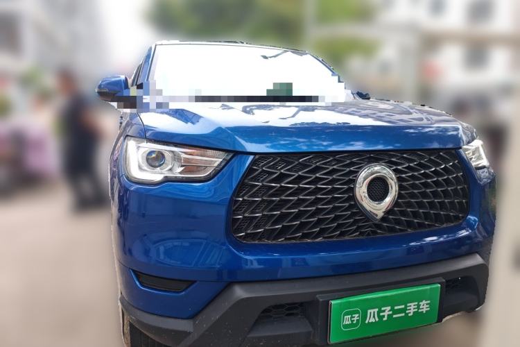 Used Great Wall Poer 2021 2.0T Commercial Version Manual Diesel 4x4 Elite Long-Box GW4D20M Front