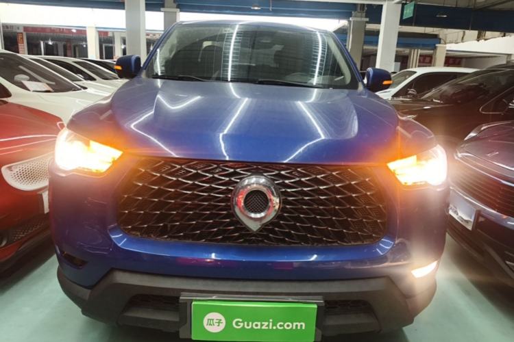 Used Great Wall Poer 2021 2.0T Commercial Version Automatic Gasoline 4x4 Navigation Type Long-Box GW4C20B Front
